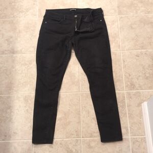 Express Black Jeans Leggings Midrise